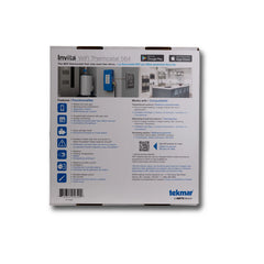 TEK 564W,WiFi a Thermostat Conventional 2H/2C or Heat Pump 4H/2C, Fan, Relative Humidity, 2 Wire - White