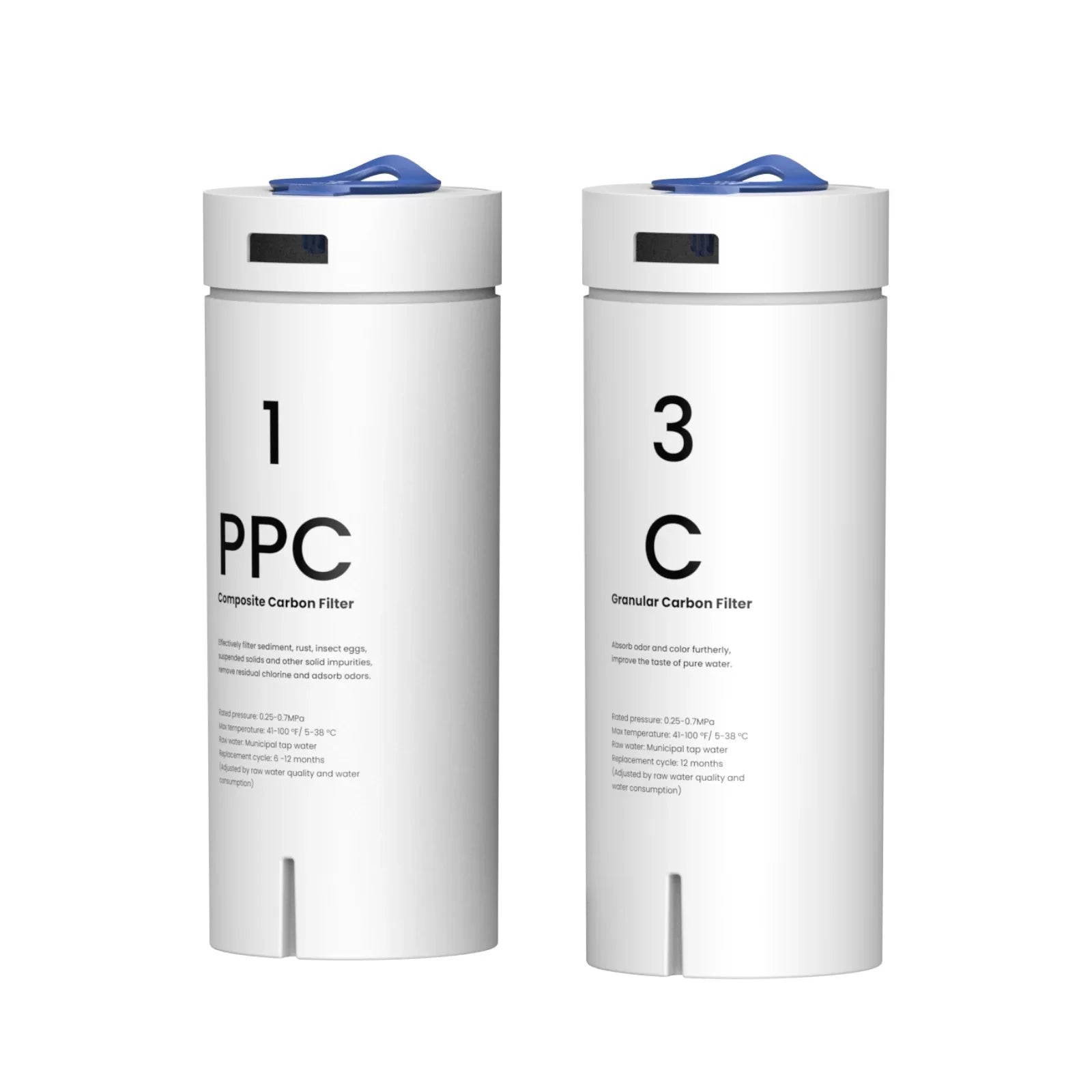 U03 800GPD Reverse Osmosis System, Under sink RO System - Glacier Fresh U03